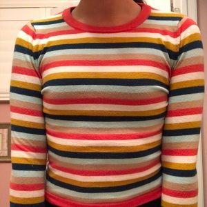 Long sleeve stripped shirt!